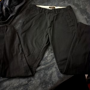 Banana republic 31/32 BLACK Slacks